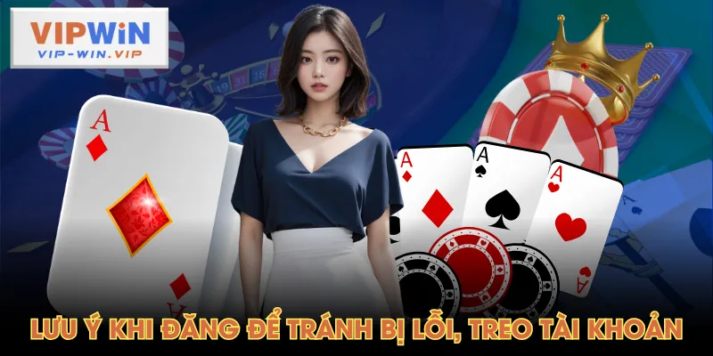 Lưu ý khi đăng để tránh bị lỗi, treo tài khoản