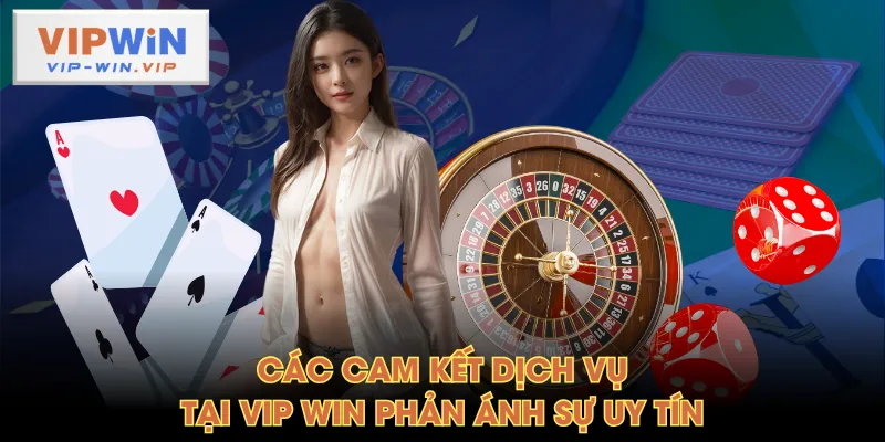 Các cam kết dịch vụ tại VIP WIN phản ánh sự uy tín