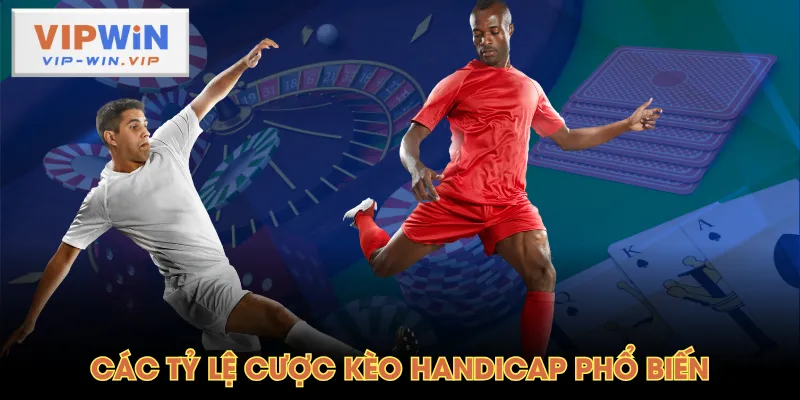 Các tỷ lệ cược kèo Handicap phổ biến