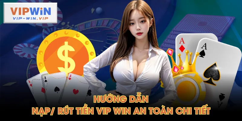 Hướng dẫn nạp/ rút tiền VIP WIN an toàn chi tiết